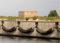 Muelle de Cylindrial de la abrasión y defensa de goma marinos resistentes del puerto