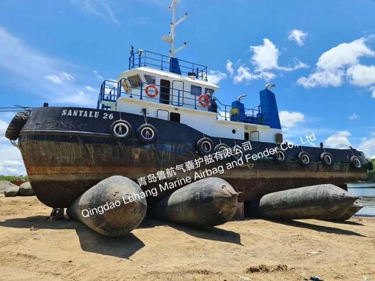 La nave de lanzamiento de bolsas de aire de caucho marino personalizable duradero