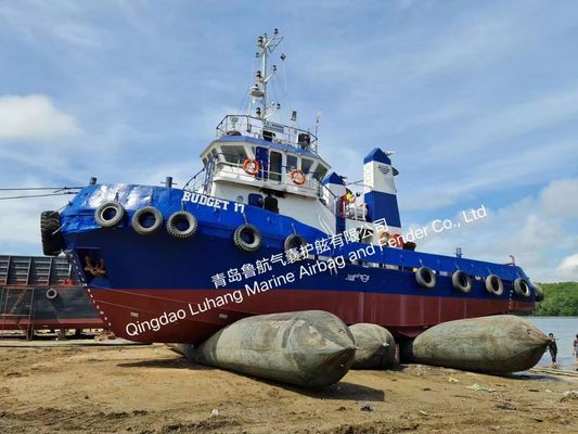 La nave de lanzamiento de bolsas de aire de caucho marino personalizable duradero