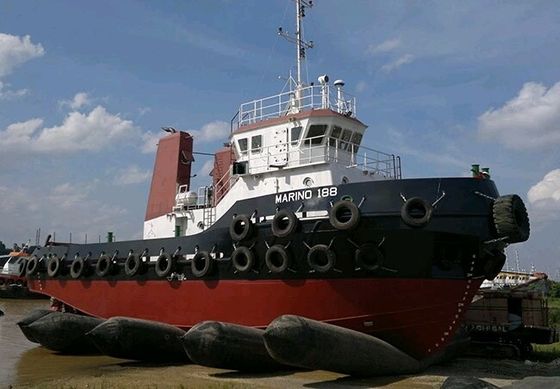 La nave de lanzamiento de bolsas de aire de caucho marino personalizable duradero