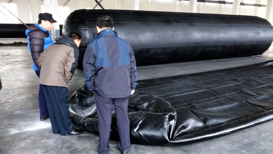 Bolsas de aire de caucho marino con excelente estanqueidad para el lanzamiento de buques