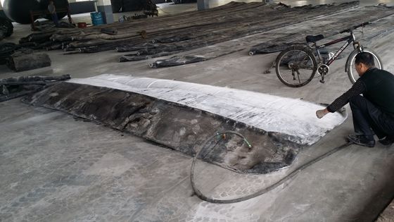 CB/T-3837 Bolsas de aire de caucho marino estándar de 1,5 m x 15 m para elevación de buques