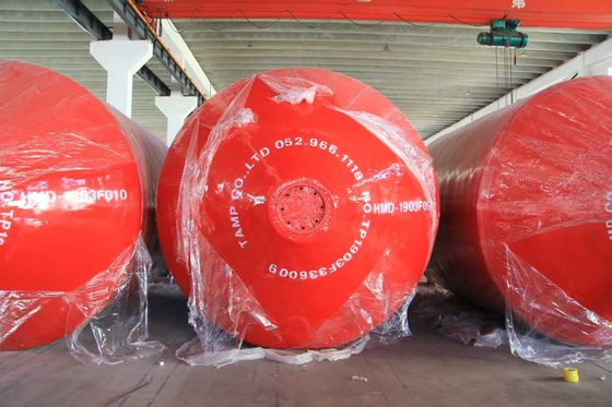 Fender lleno de espuma EVA de alta absorción de energía para atraques en el muelle del buque