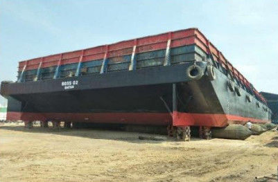 Bolsa de aire marina para carga en el muelle