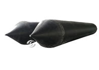 Nave que lanza los globos de goma inflables marinos negros del airbag los 2.0*20m