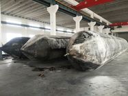 Bolsos de goma marinos de la elevación del barco del saco hinchable de 6 capas para los astilleros indonesios
