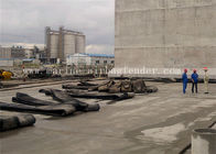 Saco hinchable de goma marino durable negro para las estructuras pesadas hasta 10,000tons