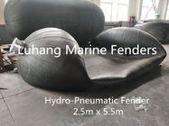 Marine Rubber Fenders Sling Type neumática hidráulica los 2.5mX5.5m