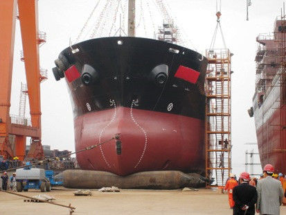 Bolsas de aire inflables marinas Lanzamiento y atraque de barcos