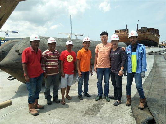 Bolsas de aire inflables marinas Lanzamiento y atraque de barcos
