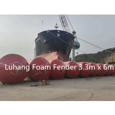 Fenders de espuma de absorción de alta energía revestidos con poliuretano reforzado