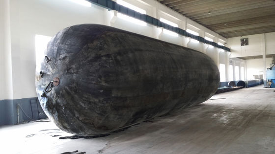 CB/T-3837 Bolsas de aire de caucho marino estándar de 1,5 m x 15 m para elevación de buques
