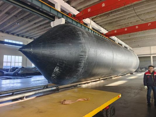 5.15m X 25m Bolsa de aire de flotabilidad con capa de caucho de cordón de neumático y certificado ISO14409