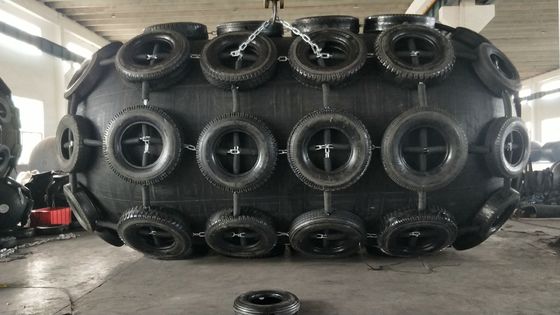 ISO17357 Marine Boat Fenders de goma de nylon que atraca