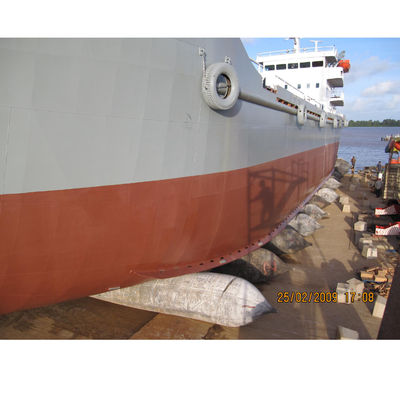 Salvamento de Marine Rubber Airbag For Boat de la ingeniería de 5 capas